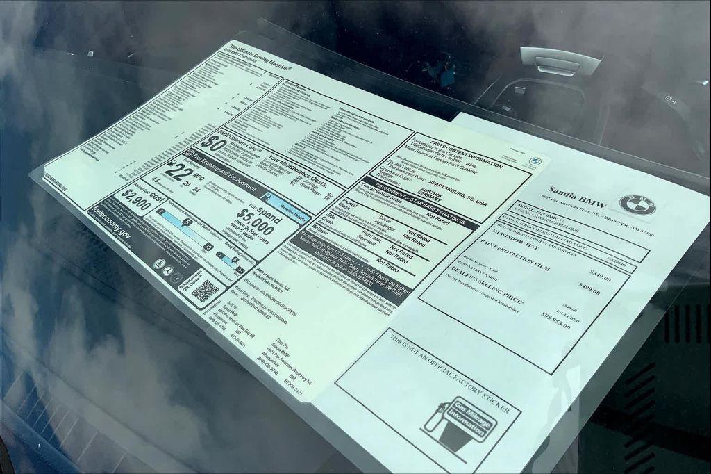 new 2025 BMW X7 car, priced at $89,950