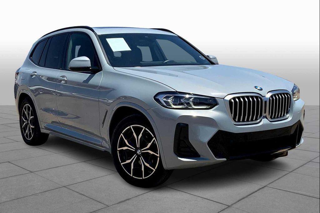 used 2022 BMW X3 car, priced at $37,950