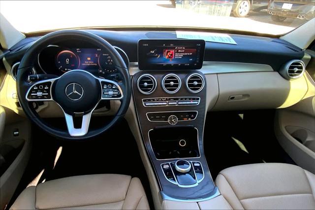 used 2019 Mercedes-Benz C-Class car, priced at $28,000