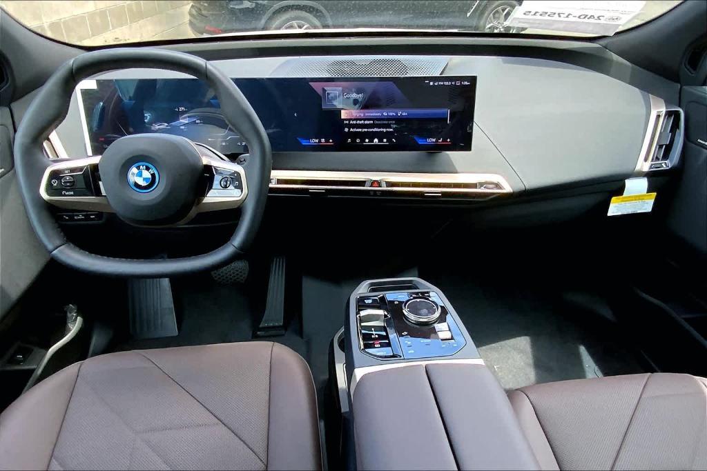 new 2025 BMW iX car, priced at $98,890