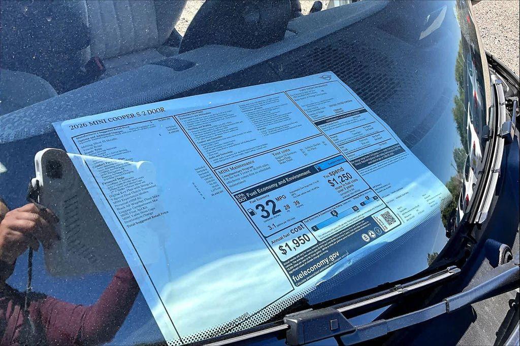 new 2026 MINI Hardtop car, priced at $38,440