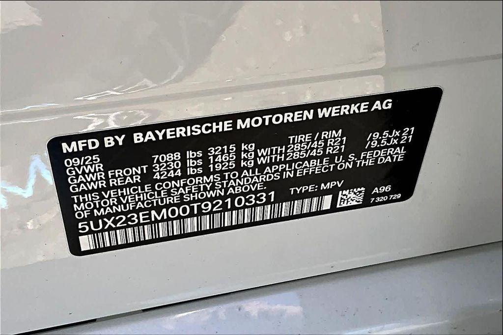 new 2026 BMW X7 car, priced at $94,865