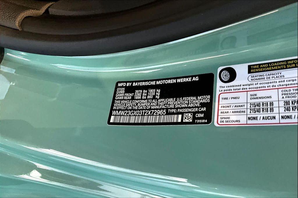 new 2026 MINI Convertible car, priced at $43,240