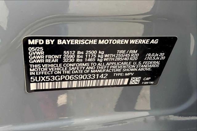 new 2025 BMW X3 car, priced at $62,735