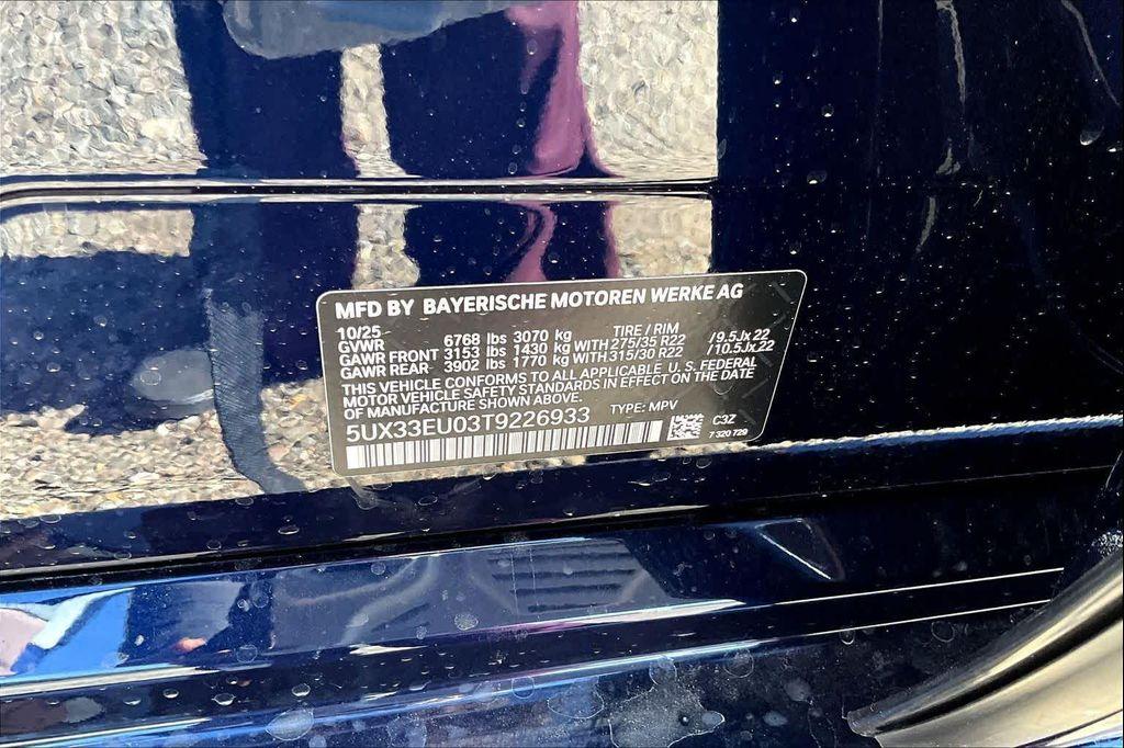 new 2026 BMW X5 car, priced at $116,005