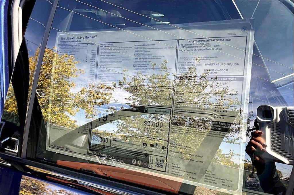 new 2026 BMW X5 car, priced at $116,005