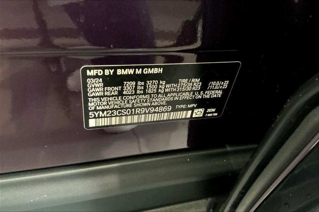 new 2024 BMW XM car, priced at $174,695