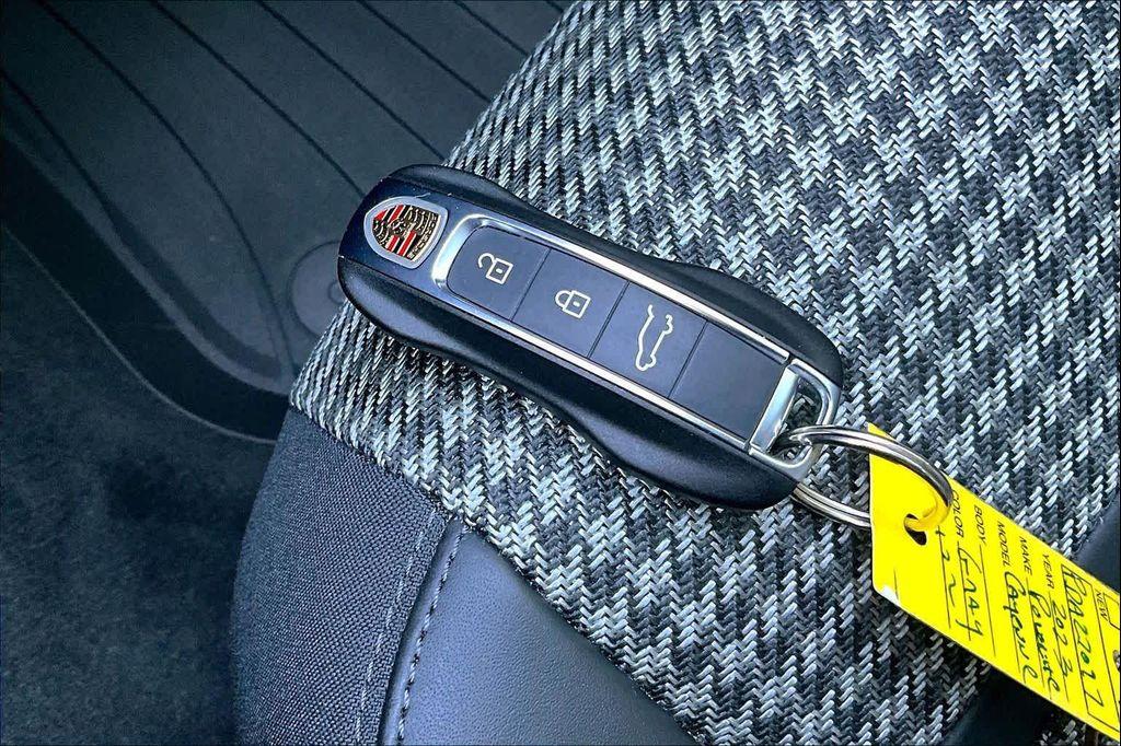 used 2023 Porsche Cayenne car, priced at $74,750