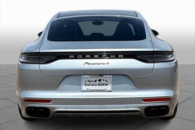 used 2023 Porsche Panamera e-Hybrid car, priced at $89,950