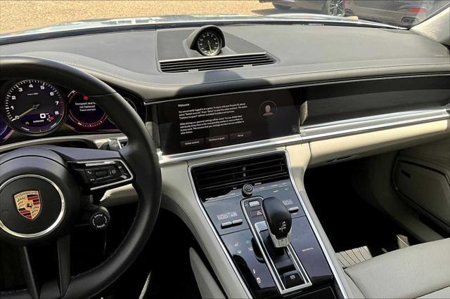 used 2023 Porsche Panamera e-Hybrid car, priced at $89,950