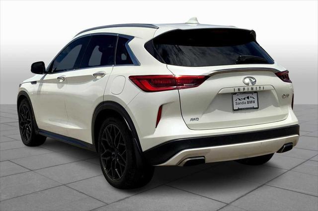 used 2021 INFINITI QX50 car, priced at $26,500