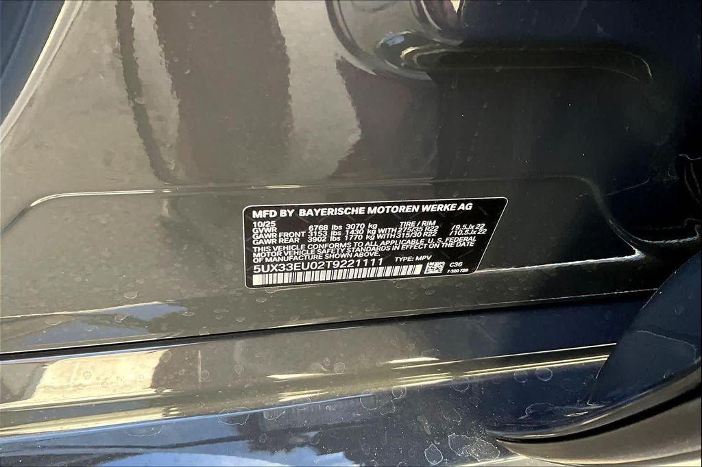 new 2026 BMW X5 car, priced at $111,875