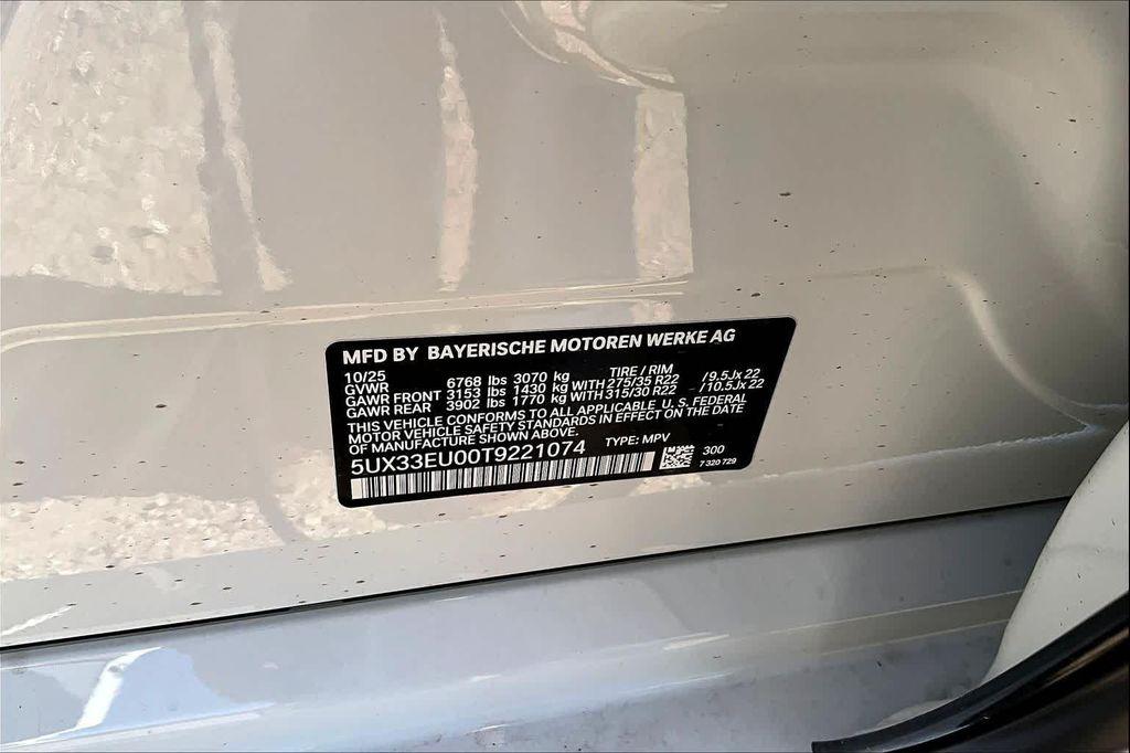 new 2026 BMW X5 car, priced at $110,275