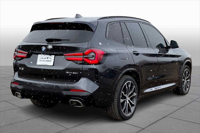 used 2022 BMW X3 car, priced at $37,500