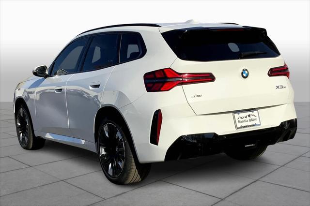 new 2025 BMW X3 car, priced at $61,980