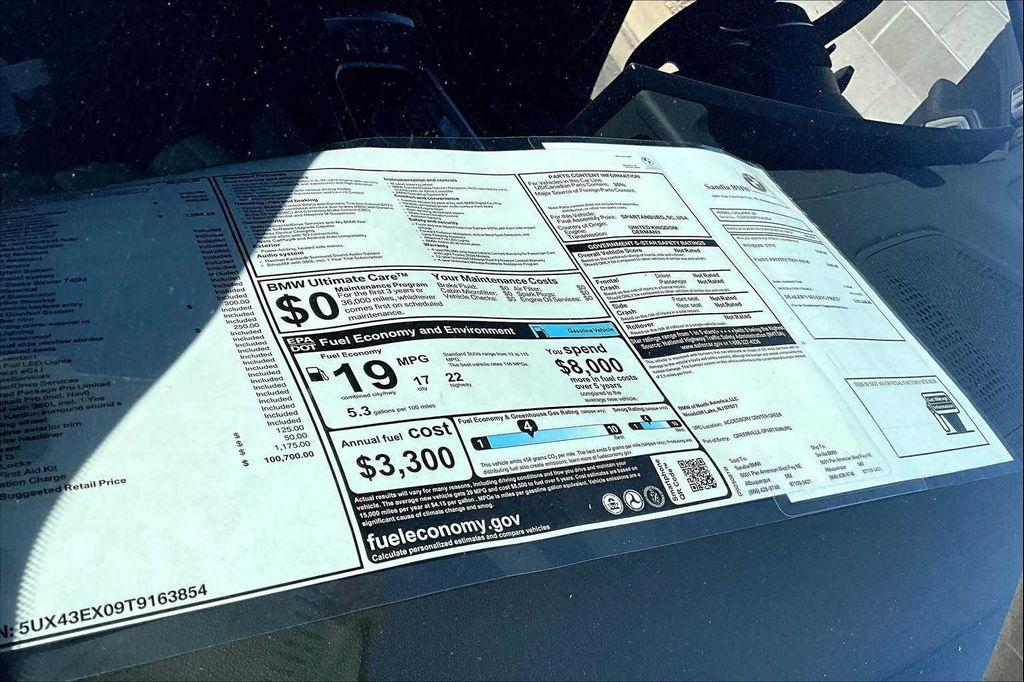 new 2026 BMW X6 car, priced at $100,700
