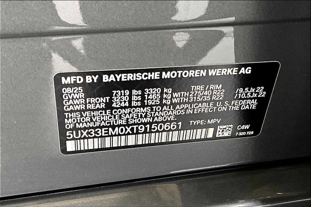 new 2026 BMW X7 car, priced at $125,690
