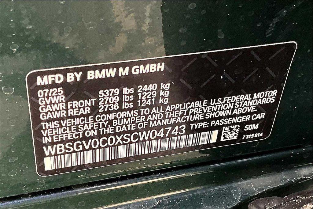 new 2025 BMW M8 Gran Coupe car, priced at $162,820