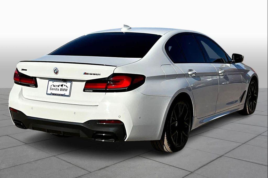 used 2023 BMW M550 car, priced at $71,500