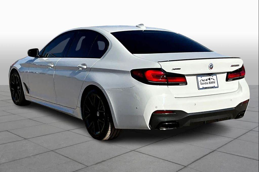 used 2023 BMW M550 car, priced at $71,500