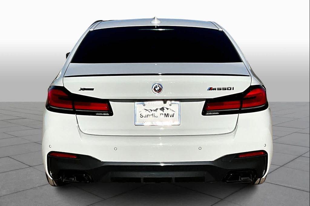 used 2023 BMW M550 car, priced at $71,500