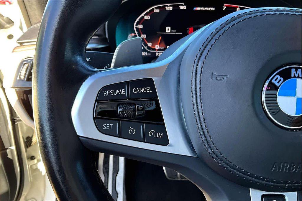 used 2023 BMW M550 car, priced at $71,500