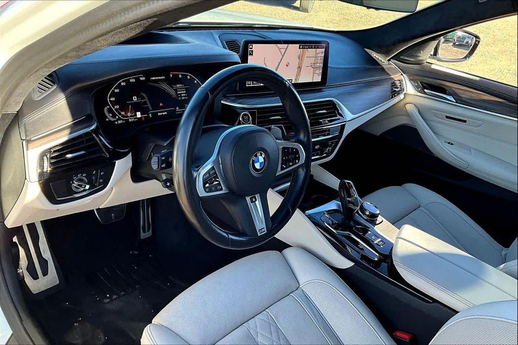 used 2023 BMW M550 car, priced at $71,500