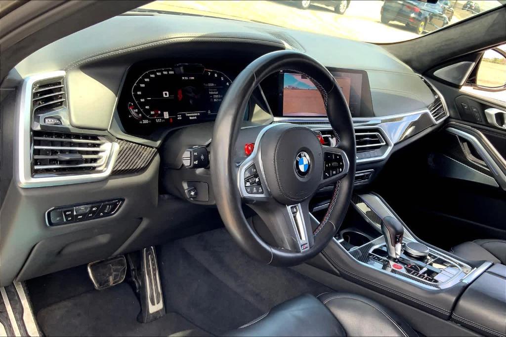 used 2021 BMW X6 M car, priced at $85,000