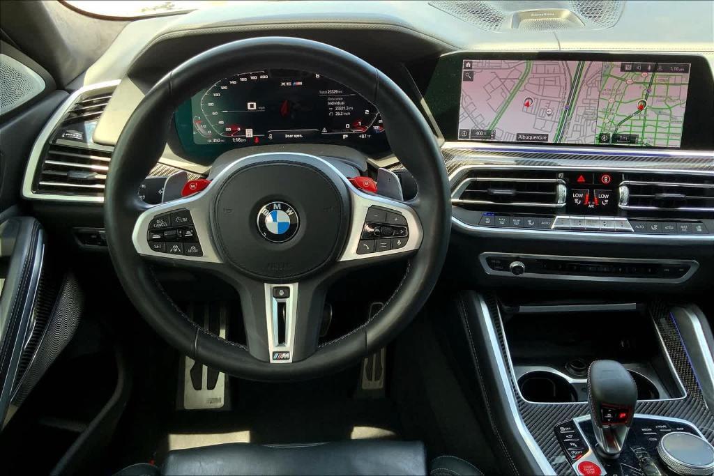 used 2021 BMW X6 M car, priced at $85,000