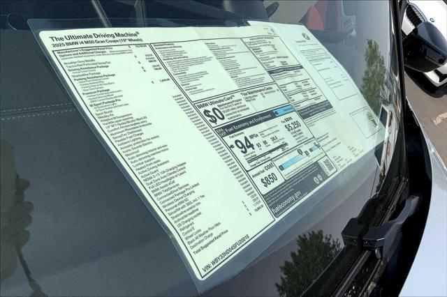 new 2025 BMW i4 Gran Coupe car, priced at $75,895