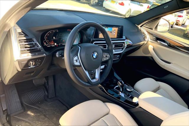 used 2024 BMW X3 car, priced at $52,500