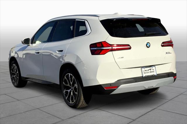 new 2025 BMW X3 car, priced at $52,960