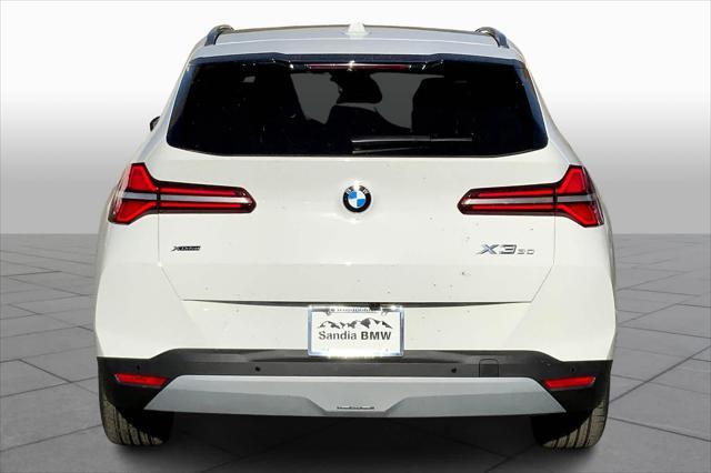 new 2025 BMW X3 car, priced at $52,960