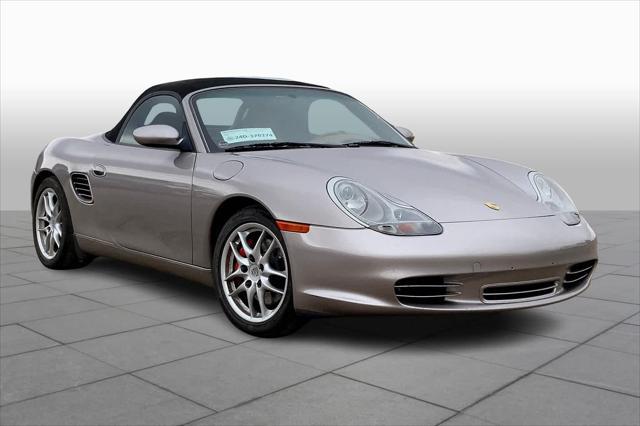 used 2003 Porsche Boxster car, priced at $15,000