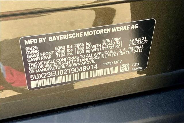 new 2026 BMW X5 car, priced at $80,875