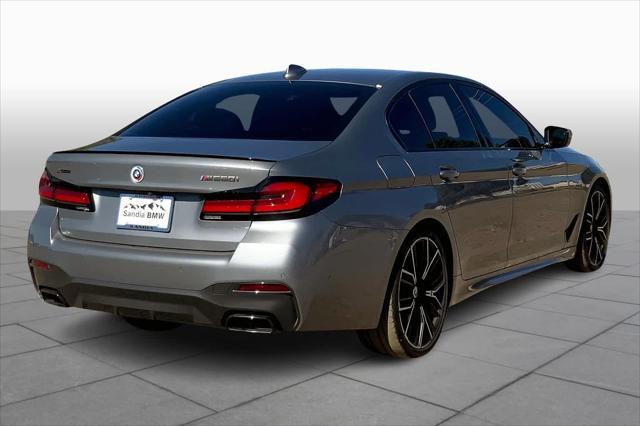 used 2023 BMW M550 car, priced at $69,500