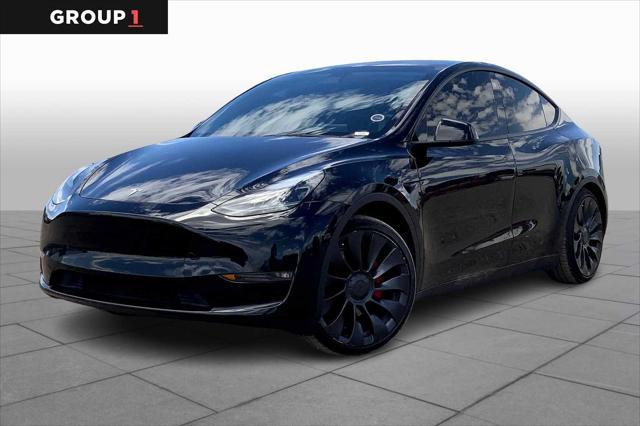 used 2023 Tesla Model Y car, priced at $35,000