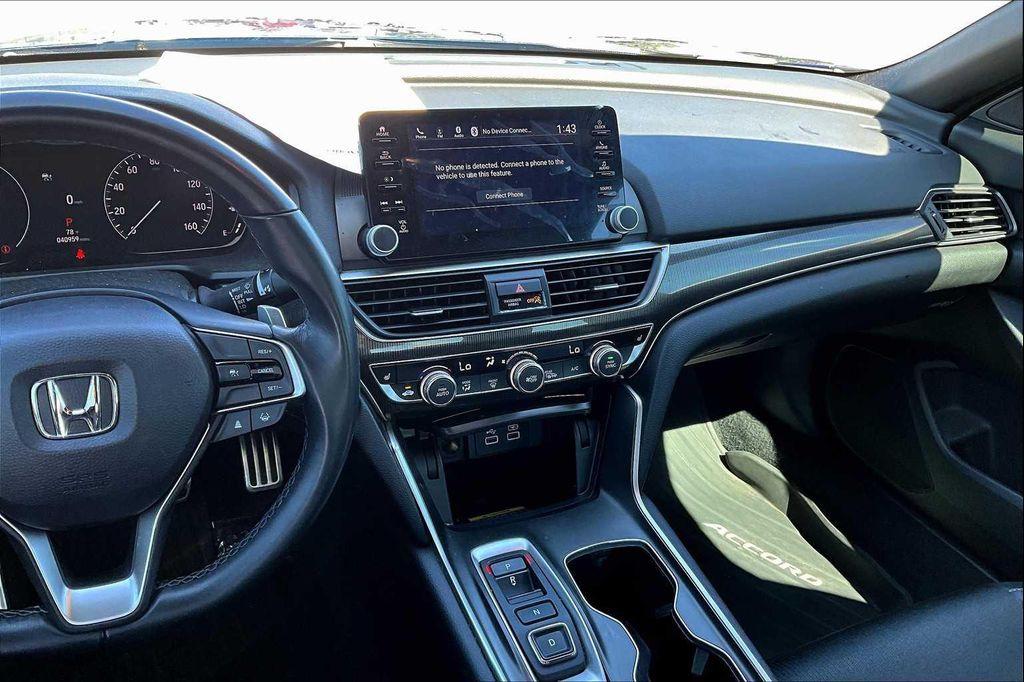 used 2021 Honda Accord car, priced at $29,950