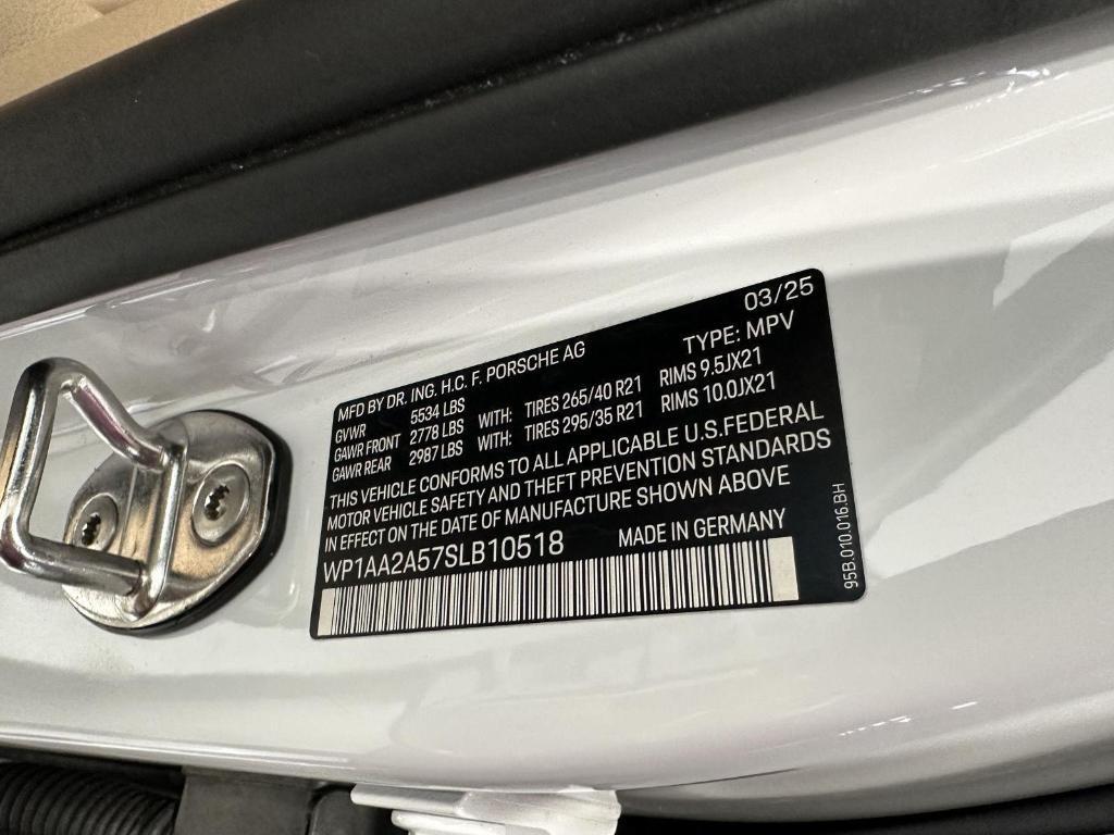 used 2025 Porsche Macan car, priced at $62,000