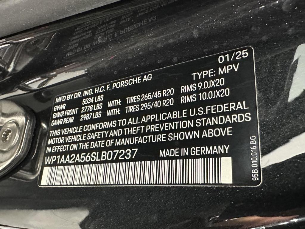 used 2025 Porsche Macan car, priced at $60,000