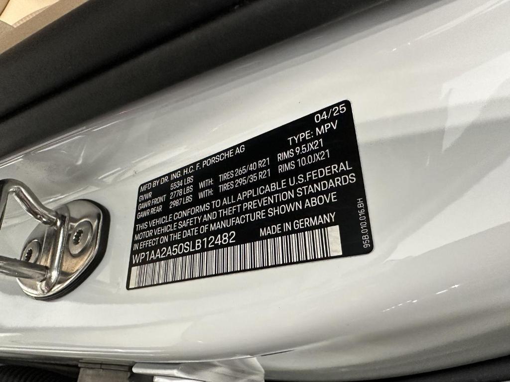 used 2025 Porsche Macan car, priced at $63,900