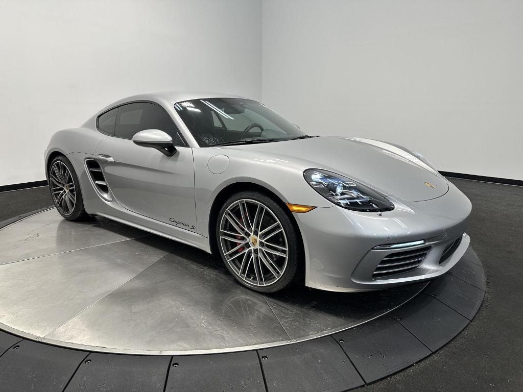 used 2021 Porsche 718 Cayman car, priced at $74,000