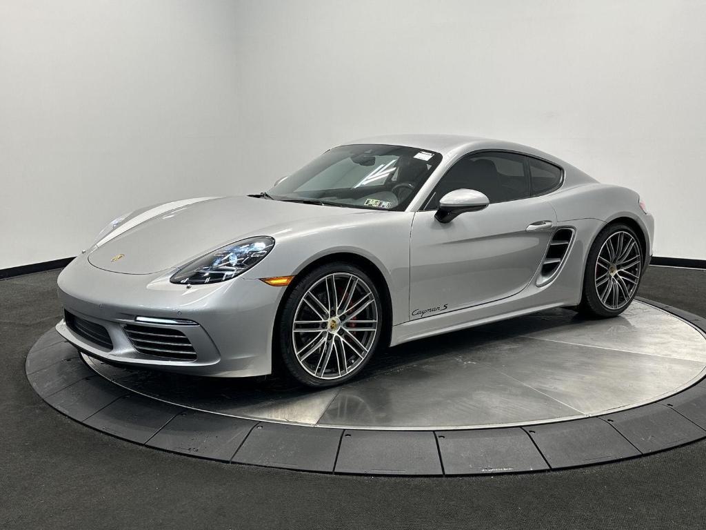 used 2021 Porsche 718 Cayman car, priced at $74,000