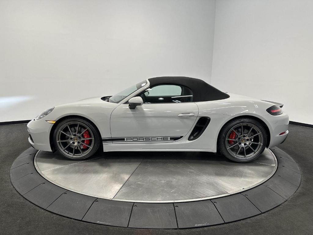 used 2025 Porsche 718 Boxster car, priced at $124,800