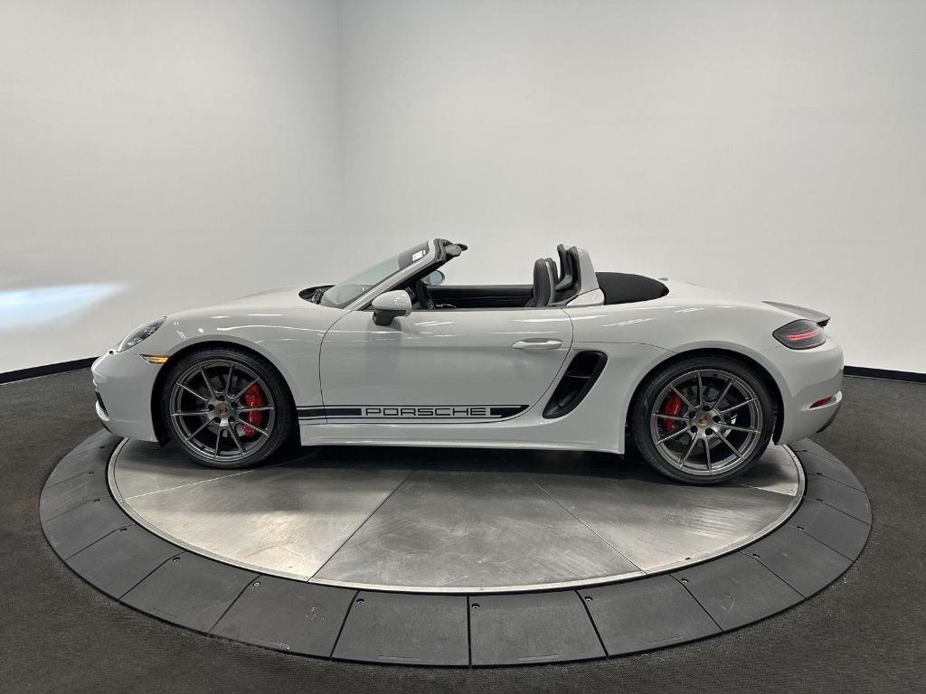 used 2025 Porsche 718 Boxster car, priced at $124,800