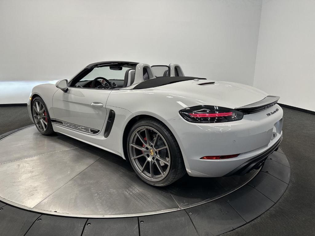 used 2025 Porsche 718 Boxster car, priced at $124,800