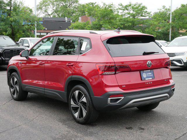 used 2024 Volkswagen Taos car, priced at $24,975
