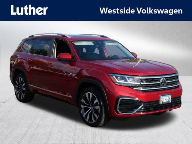 used 2021 Volkswagen Atlas car, priced at $33,975