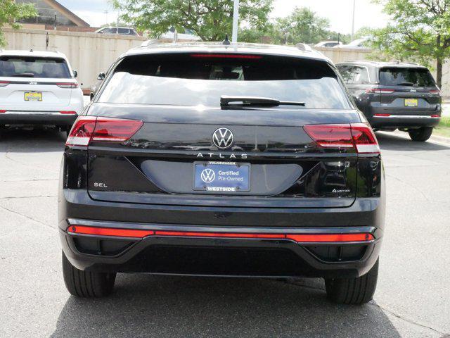 used 2023 Volkswagen Atlas Cross Sport car, priced at $35,975