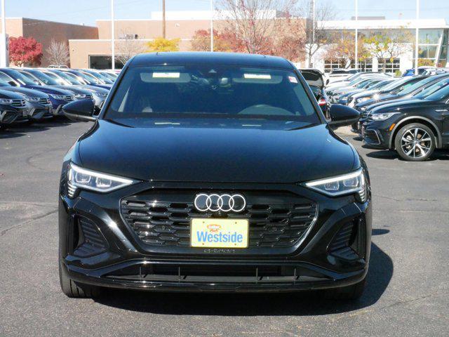 used 2024 Audi Q8 e-tron car, priced at $49,975